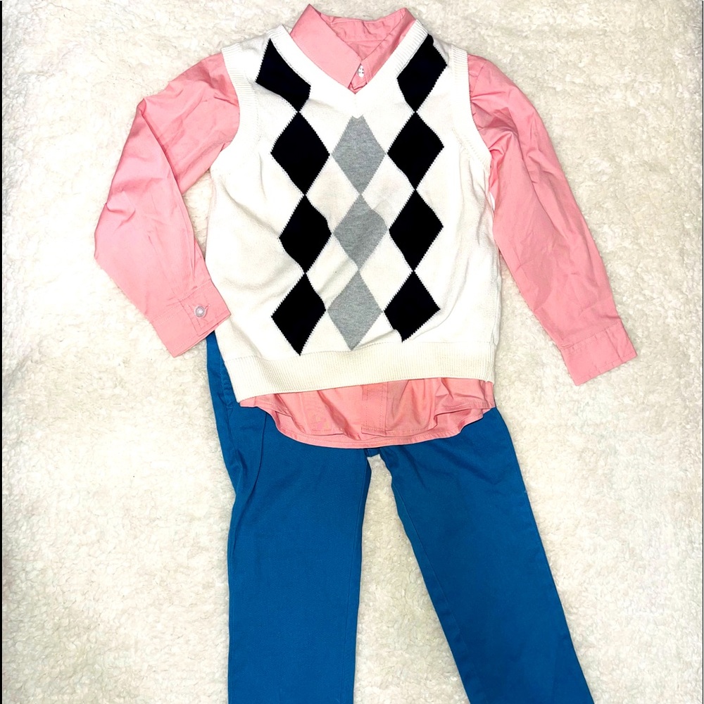 Boys 4 Piece Outfit Size 4T NEW